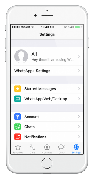Change whatsapp chat box colour online